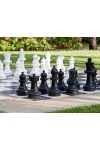 Capetan® Delimo | Kültéri sakk készlet (92 cm magas király bábuval)