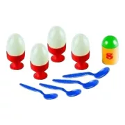 Reggeliző szett műanyag lágytojásokkal, Klein Toys,N Reggeliző szett műanyag lágytojásokkal, Klein Toys,N