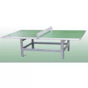 JUMBO S2000 vandálbiztos közterületi pingpong asztal aluszegélyezett 45mm vastag polymerbeton lappal , háló nélkül JUMBO S2000 vandálbiztos közterületi pingpong asztal aluszegélyezett 45mm vastag polymerbeton lappal , háló nélkül