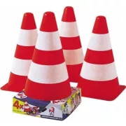 Bója közlekedési szettekhez gyermekeknek, 4 db-os készlet , neon színű fehér sávokkal Bója közlekedési szettekhez gyermekeknek, 4 db-os készlet , neon színű fehér sávokkal