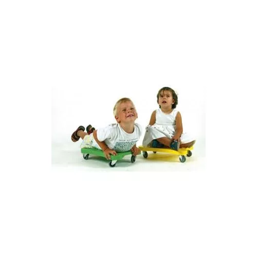 Guruló zsámoly gumírozott görgőkkel scooter deszka KÉK, rollerdeszka