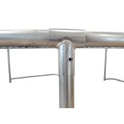 Capetan® Safe Fly | Trambulin védőhálóval (366 cm átmérőjű, extra stabil lábbal szerelt prémium biztonsági trambulin)