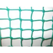 Védőháló (5x5 cm szembőségű kézicsomózótt, 5mm vastag időjárásálló PP anyagból) Védőháló (5x5 cm szembőségű kézicsomózótt, 5mm vastag időjárásálló PP anyagból)