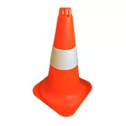 Közlekedési boja ruganyos anyagból, fényvisszaverő csíkkal (45 cm) Közlekedési boja ruganyos anyagból, fényvisszaverő csíkkal (45 cm)