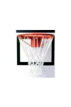 Kosárlabdaháló pár 4mm PP anyagból, fehér standard 45cm gyűrűhöz 12 füllel kialakított