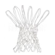 Kosárlabdaháló pár 4mm PP anyagból, fehér standard 45cm gyűrűhöz 12 füllel kialakított