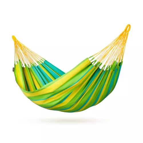 La siesta Sonrisa eredeti columbiai függőágy pamut, citrom-zöld