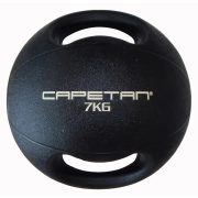   Capetan® Professional Line | Medicinlabda (7kg) (kétfogantyús - dual grip gumi, vízen úszó medicinlabda)