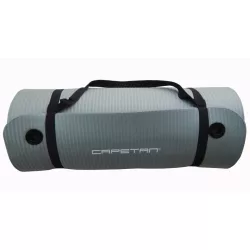   Capetan® Professional Line | NBR fitnesz szőnyeg  (185x61x1,5cm akasztófülekkel extra vastag méretben)