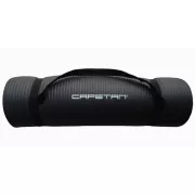   Capetan® Professional Line | NBR fitnesz szőnyeg  (179x59x0,8cm, fekete színben)