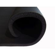 Capetan® Professional Line | NBR fitnesz szőnyeg  (179x59x0,8cm, fekete színben)