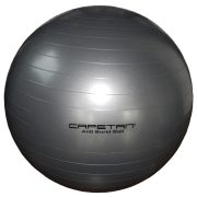   Capetan® |Gimnasztikai labda (durranásmentes, 65cm, ezüst színű)