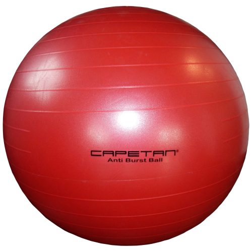 Capetan® |Gimnasztikai labda (durranásmentes, 95cm, piros színű)