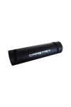 Capetan® Professional Line | NBR Fitnesz szőnyeg akasztógyűrűkkel (180x61x1cm méretben, fekete színben elasztikus hordpánttal)