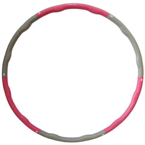 Capetan® | Hulahoppkarika (100cm, 1200g súllyal, masszázsfelülettel) szivacsozott hulahoppkarika)