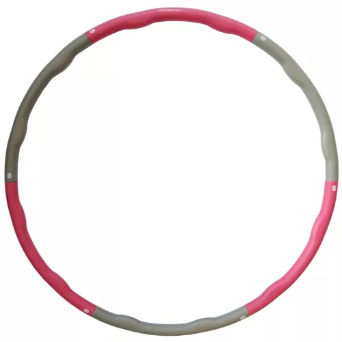 Capetan® | Hulahoppkarika (100cm, 1200g súllyal, masszázsfelülettel) szivacsozott hulahoppkarika)