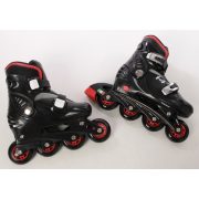 Ferrari® FK7 29-32 méret között állítható kétcsatos gyermek görkorcsolya Fekete színben