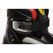 Ferrari® FK7 29-32 méret között állítható kétcsatos gyermek görkorcsolya Fekete színben