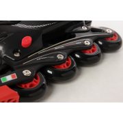 Ferrari® FK7 29-32 méret között állítható kétcsatos gyermek görkorcsolya Fekete színben