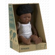 Afroamerikai karakter, fiú baba 38 cm