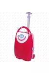Piros játék bőrönd (53 cm) kislányoknak, Minland