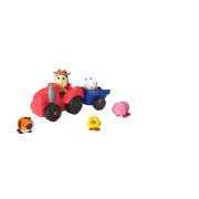 Baba traktor hangot adó állatokkal (26cm) bébijáték Miniland