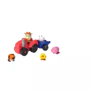 Baba traktor hangot adó állatokkal (26cm) bébijáték Miniland