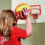   Tanulj meg kosarazni! Spordas 5-ös helyes kosárra dobási technikát segítő kosárlabda, külön jelzéssel a jobb- és balkezeseknek