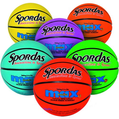 Spordas Max Basketball kosárlabda élénk színekben 5-ös méret
