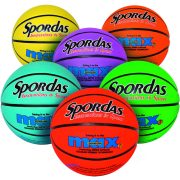   Spordas Max Basketball kosárlabda élénk színekben 7-es méret