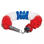 Verseny pályaelválasztó kötél (25 m 100 mm-es tárcsákkal) Verseny pályaelválasztó kötél (25 m 100 mm-es tárcsákkal)