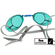   Malmsten | Svéd úszószemüveg (FINA jóváhagyott versenyszemüveg - zöld áttetsző színben)