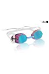 Malmsten | Svéd úszószemüveg (FINA jóváhagyott versenyszemüveg, antifog tükrös, metallic lencsével, petrol kék színben)