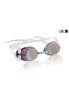 Malmsten | Svéd úszószemüveg (FINA jóváhagyott versenyszemüveg, antifog tükrös, metallic lencsével, silver színben)
