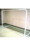 Fém hobby focikapu (240x160 cm, 3,8 cm fém stiftes csövekből könnyen összeállítható, mobil jól szállítható kapu)