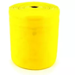   Gumi elasztikus tornaszalag (30 m-es fitband tekercs 45-ös fitness erősség, sárga színben)