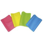   Gumi elasztikus tornaszalag (0,45 mm erősségű fitband, 150 cm, sárga színben, fitness erősség)