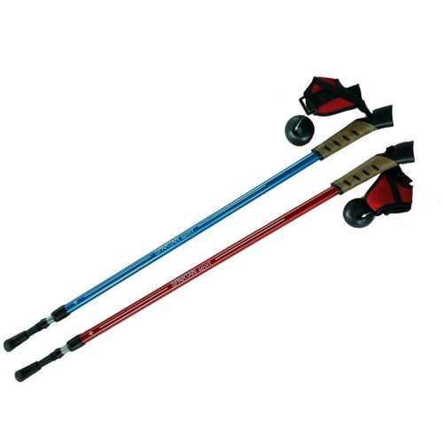 Nordic Walking bot (max 130 cm hosszú alu túra bot pár, összecsukható kivitelben)