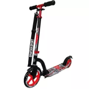 Roller (23/18 cm kerékkel, ABEC 7 csapágy, 105 cm kormány max, 100 kg terhelhetőség, fekete színű alumínium kivitel) Roller (23/18 cm kerékkel, ABEC 7 csapágy, 105 cm kormány max, 100 kg terhelhetőség, fekete színű alumínium kivitel)