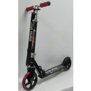   Gigant Wheel | Óriás kerekű roller (200x34mm kerekekkel - gyermek/felnőtt roller állítható oszlop, piros kerék és markolat)