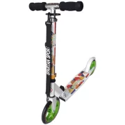 Alu roller élénk mintás ,20x3,4 cm PU kerékkel, összecskható, vállpántos 100kg terhelhetóség, 105cm max.kormányoszlop Alu roller élénk mintás ,20x3,4 cm PU kerékkel, összecskható, vállpántos 100kg terhelhetóség, 105cm max.kormányoszlop