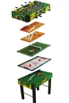 Multi 10in1 kombinált játékasztal (csocsó, léghoki, biliárd, sakk backgammon, dice, tictac toe, hockey)