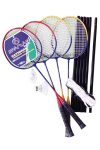 Easy 4 | Tollaslabda szett (badminton készlet 4 ütővel hálótartóval, hálóval)