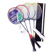   Easy 4 | Tollaslabda szett (badminton készlet 4 ütővel hálótartóval, hálóval)