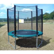 Capetan® Olive | Kültéri trambulin szett védőhálóval (244 cm, 25%-al megnövelt rugózású, 180Kg teherbírással, 60db rugóval - A megnövelt rugószám miatt a legtartósabb kivitelű trambulin) Capetan® Olive | Kültéri trambulin szett védőhálóval (244 cm, 25%-al megnövelt rugózású, 180Kg teherbírással, 60db rugóval - A megnövelt rugószám miatt a legtartósabb kivitelű trambulin)