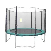 Capetan® Olive | Kültéri trambulin szett védőhálóval (305cm, 4W lábbal 8 hálótartó oszloppal rendelkező kültéri luxus trambulin szett védőhálóval, 160Kg teherbírással, 64db rugóval - A megnövelt számú láb és rugó miatt a legstabilabb trambulin) Capetan® Olive | Kültéri trambulin szett védőhálóval (305cm, 4W lábbal 8 hálótartó oszloppal rendelkező kültéri luxus trambulin szett védőhálóval, 160Kg teherbírással, 64db rugóval - A megnövelt számú láb és rugó miatt a legstabilabb trambulin)