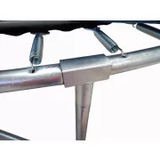 Capetan® Selector | Kültéri trambulin prémium minőségben (366 cm, extra váz rögzítő T elemmel megerősített szerkezetű kiemelkedően magas védőhálós trambulin vastag szivaccsal)