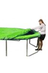 Capetan® | Trambulin takaróponyva (244cm, lime zöld színben)