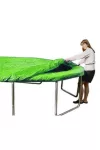 Capetan® | Trambulin takaróponyva (244cm, lime zöld színben)
