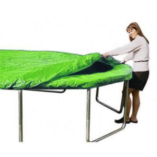 Capetan® | Trambulin takaróponyva (244cm, lime zöld színben)